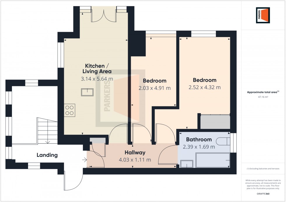 Floorplan for Stannington Crescent, Totton