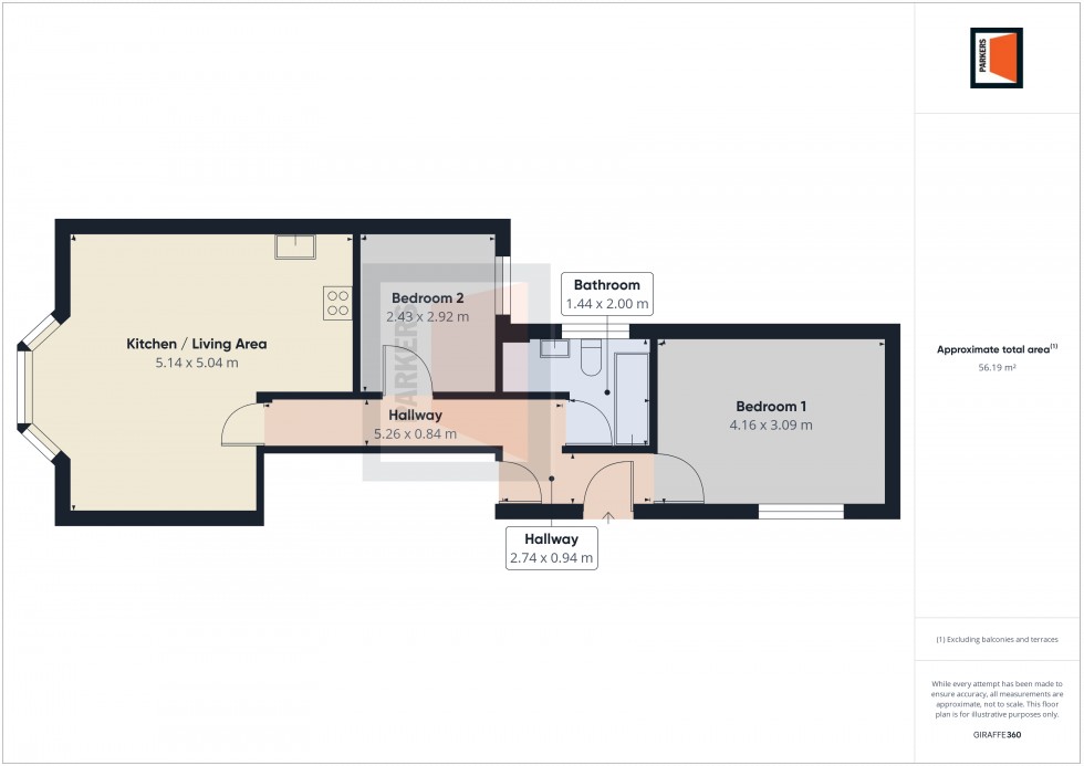 Floorplan for South Street, Hythe