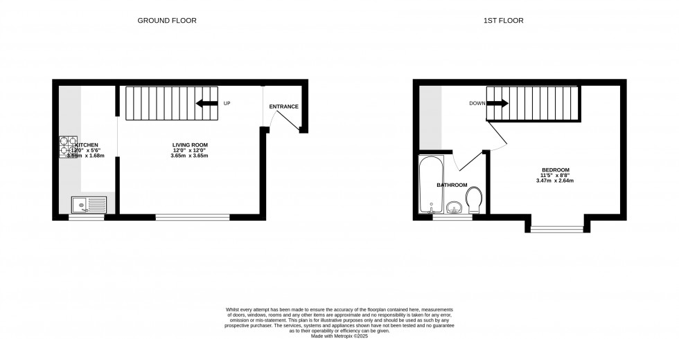 Floorplan for Courtier Close, Dibden