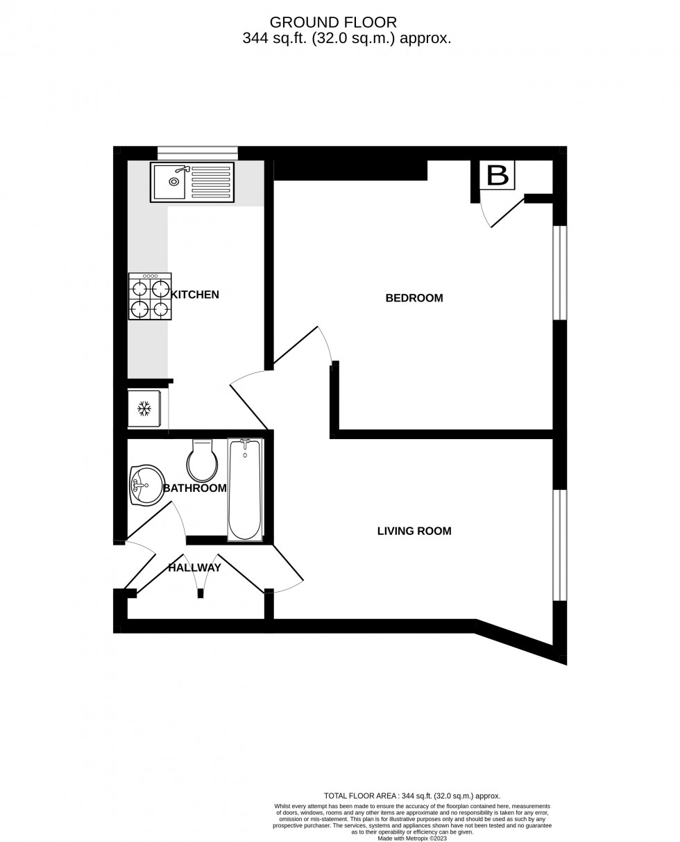 Floorplan for Mansbridge Road, Mansbridge