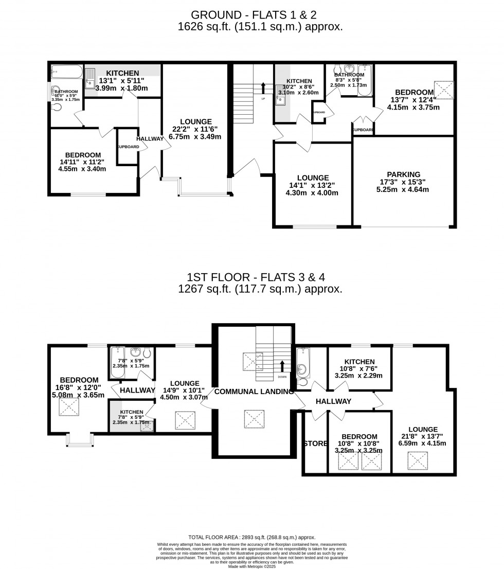 Floorplan for Norfolk Road, Shirley