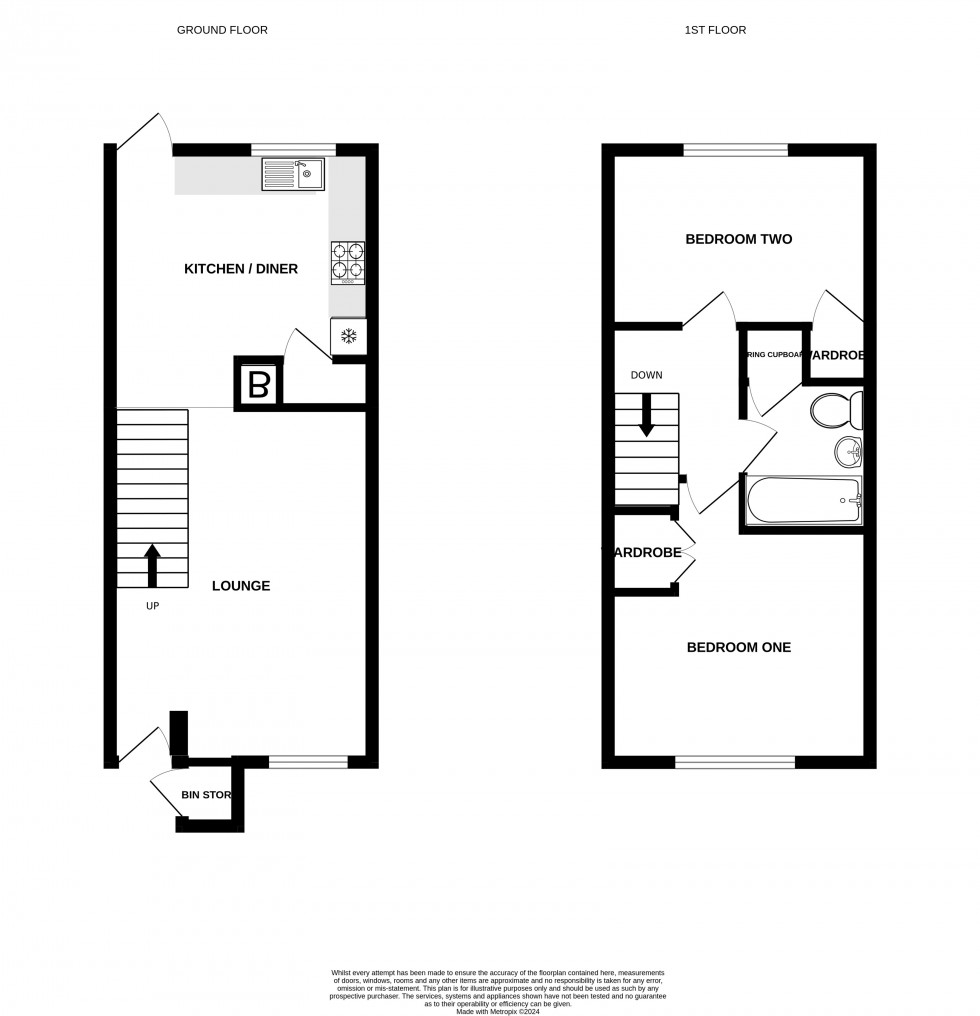 Floorplan for Dales Way, Totton