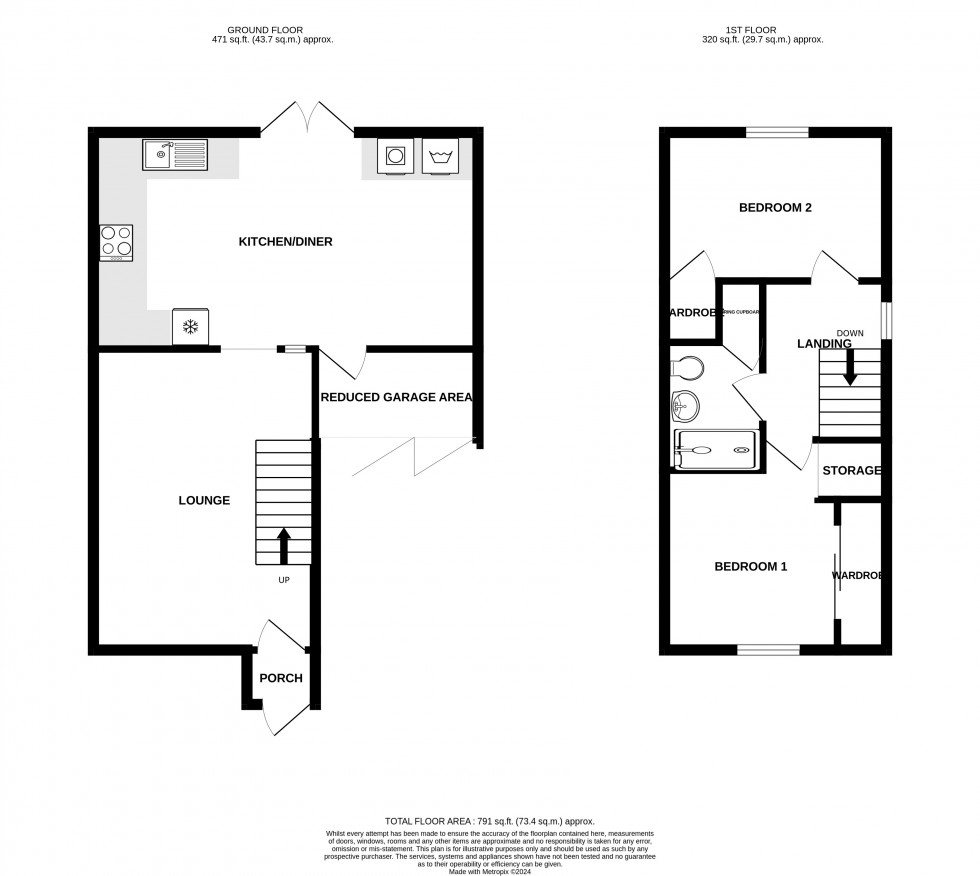 Floorplan for Alder Hill Drive, Totton