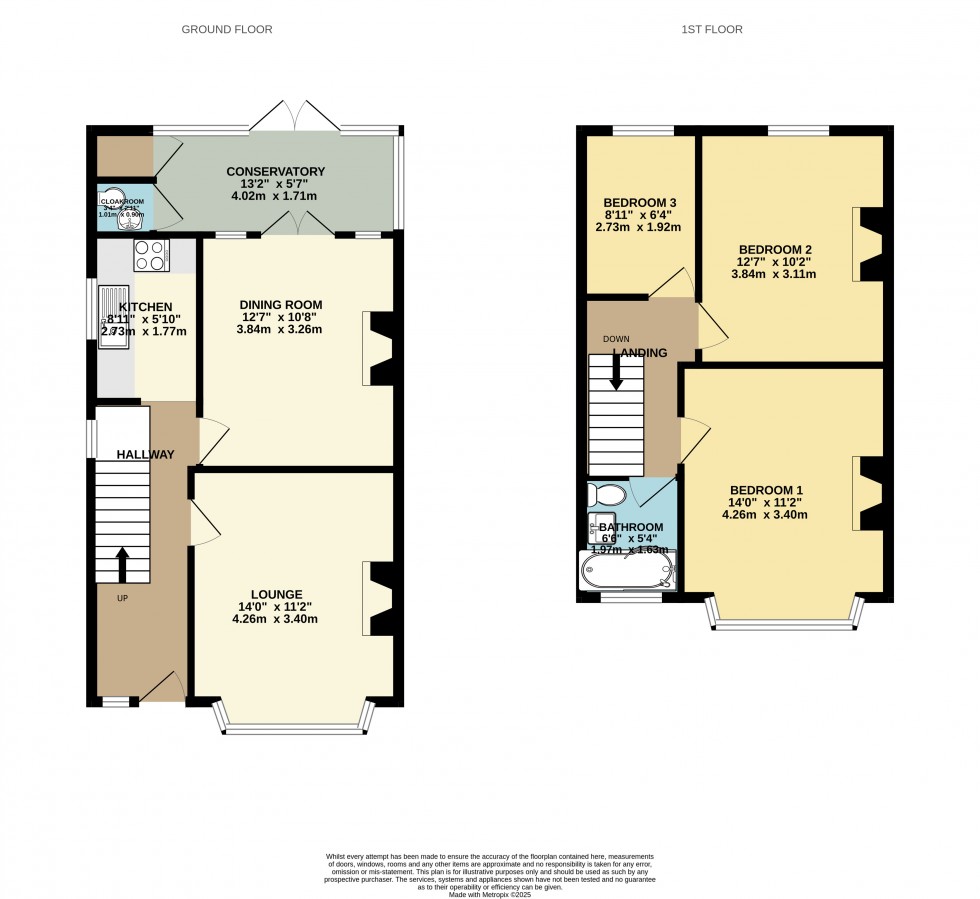 Floorplan for Hounsdown Avenue, Hounsdown