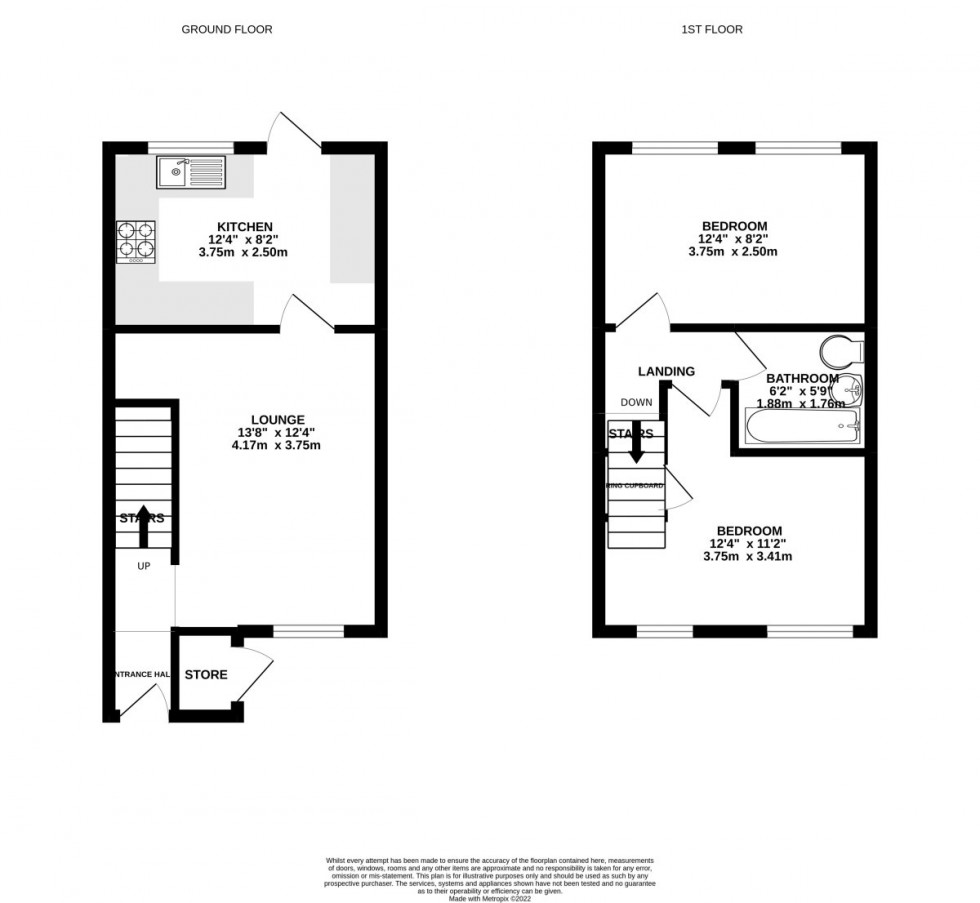 Floorplan for Evergreen Close, Marchwood